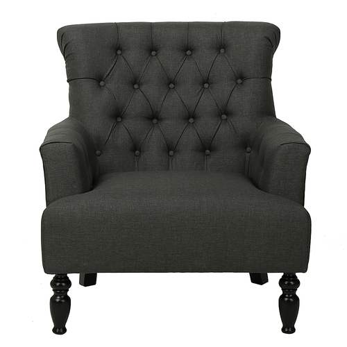 Noble House - Byrnes Club Chair - Dark Gray