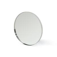 Noble House - Mimi Circular Wall Mirror - Silver - Angle_Zoom