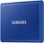 Alt View 12. Samsung - Geek Squad Certified Refurbished T7 500GB External USB 3.2 Gen 2 Portable SSD with Hardware Encryption - Indigo Blue.