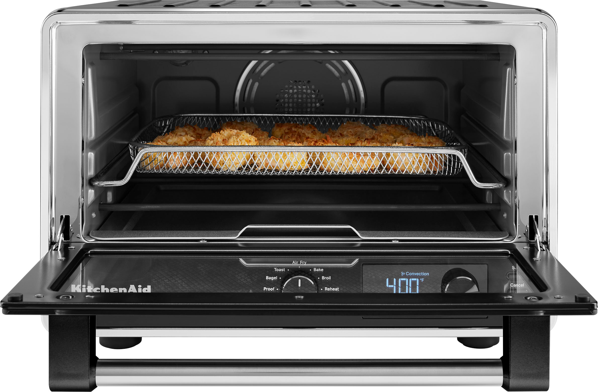 Black Air Fryer Oven, Countertop Toaster Oven with 3-Rack Levels and 4  mechinical knobs Mile-CYD0-Z2F7 - The Home Depot