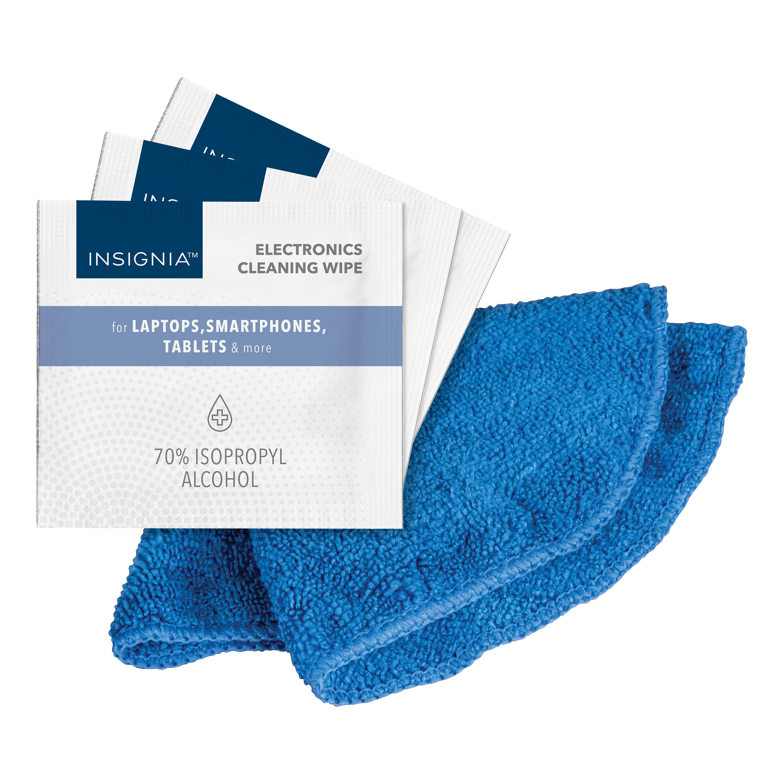 Insignia™ - 120pk. 70% Alcohol Electronics Cleaning Wipes
