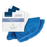 Insignia™ - 70% Alcohol Electronic Cleaning Wipes (120-Pack) - White - Front_Zoom