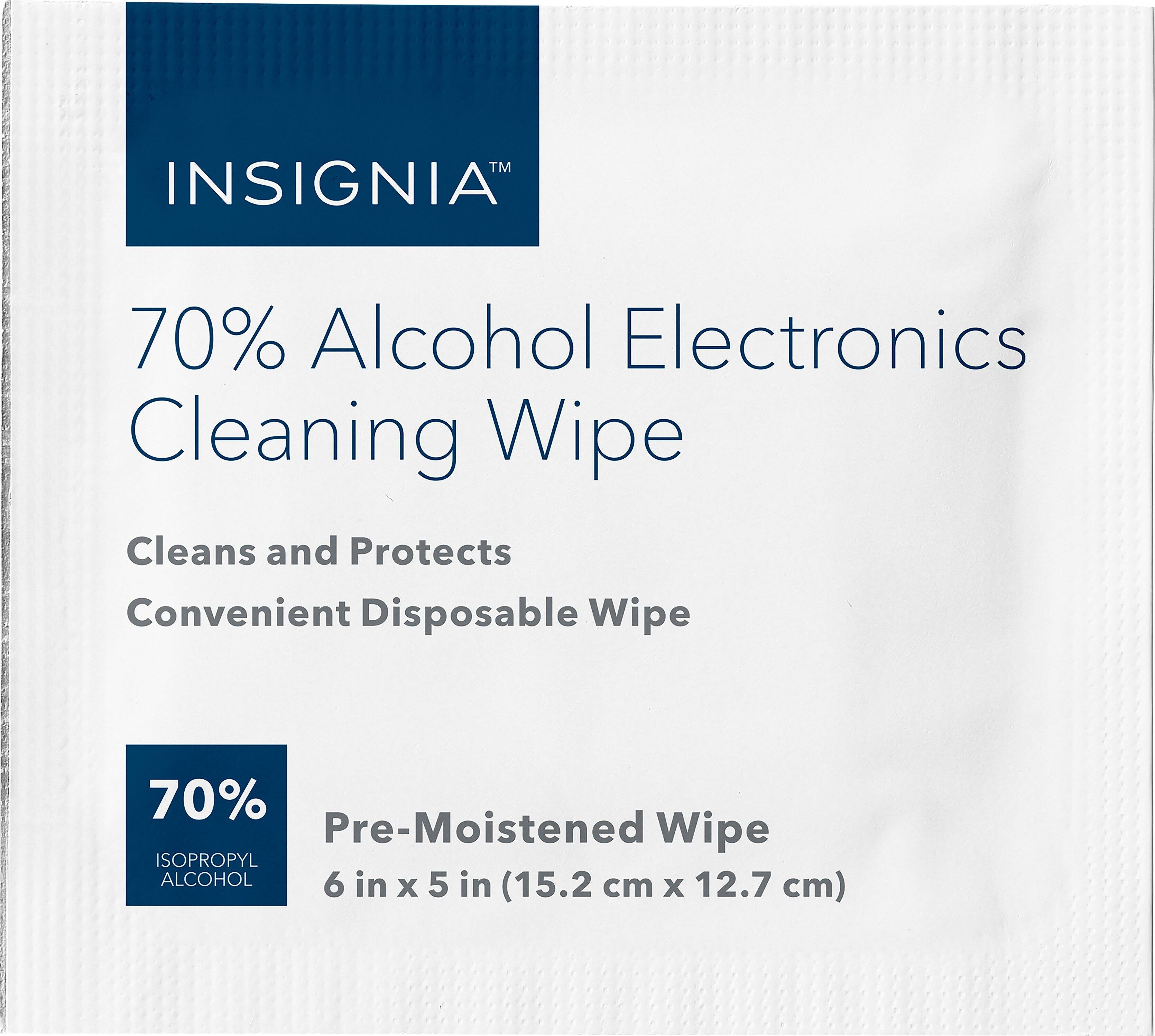 Insignia™ 120pk. 70 Alcohol Electronics Cleaning Wipes NSPSCD2W