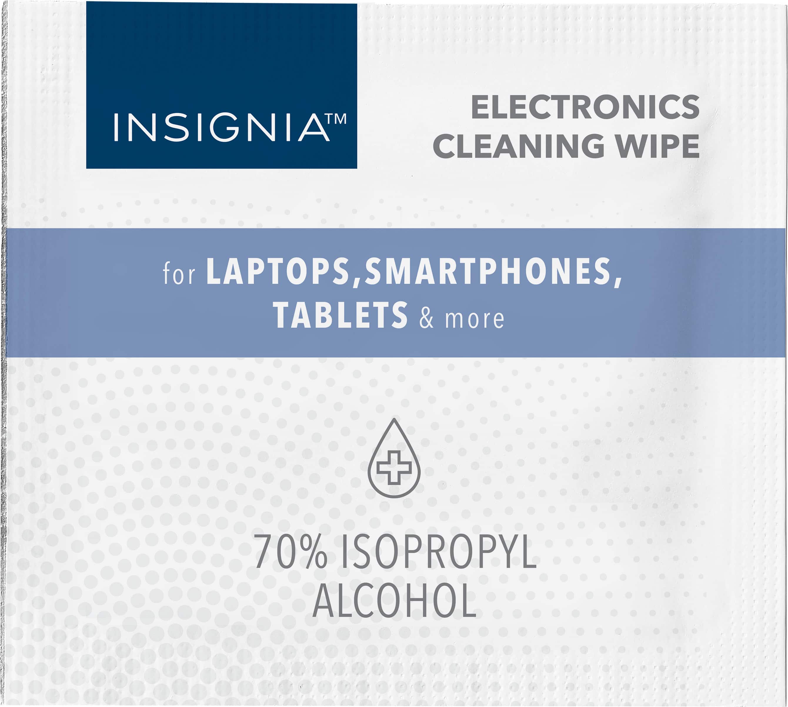 Alt View 12. Insignia™ - 70% Alcohol Electronic Cleaning Wipes (120-Pack) - White.