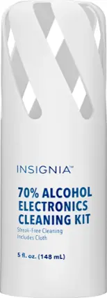 Front. Insignia™ - 5 oz. Electronics Cleaning Solution - White.