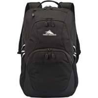 High Sierra - Swoop SG Backpack for 17" Laptop - Black - Front_Zoom