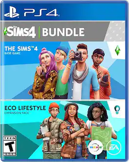The Sims 4 Plus Eco Lifestyle Bundle - PlayStation 5, PlayStation 4