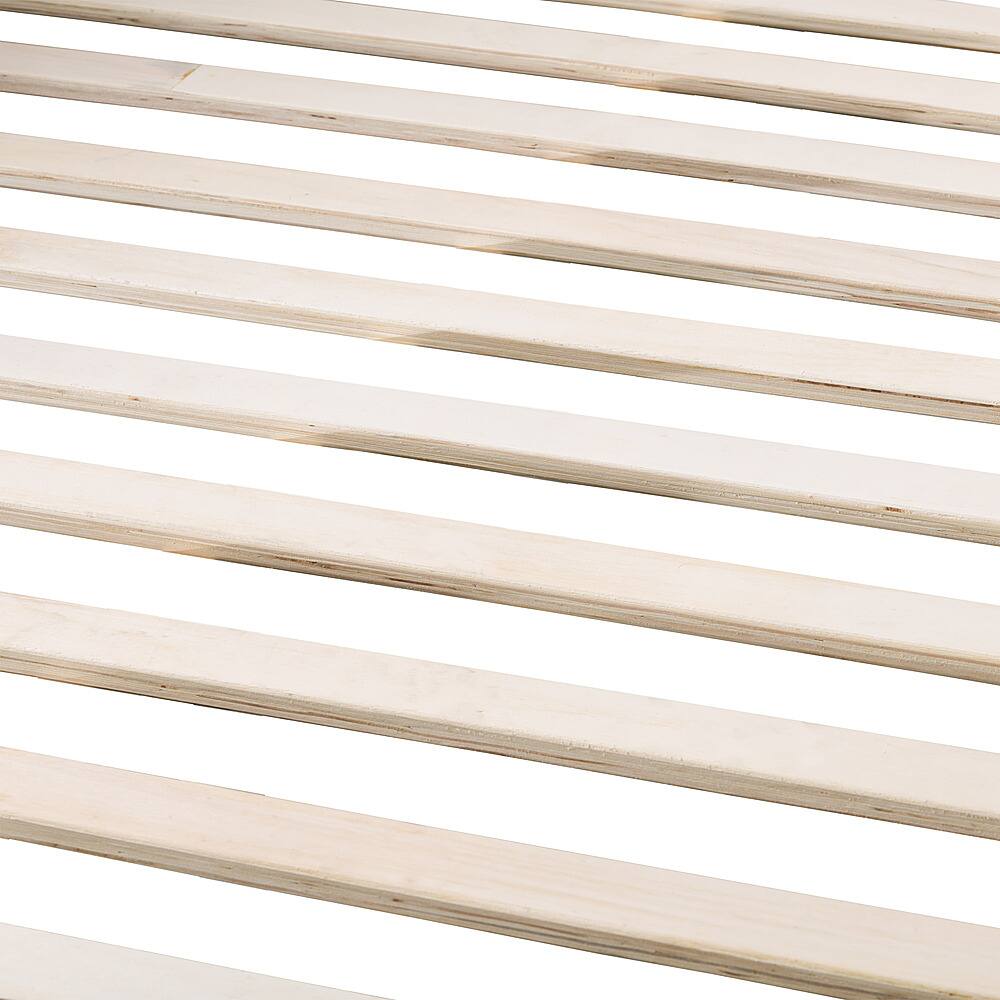 Alt View 14. CorLiving - Nova Ridge Tufted Upholstered Bed, Twin - Cream.