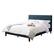 Front Zoom. CorLiving - Nova Ridge Tufted Upholstered Bed, Queen - Ocean Blue.