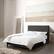 Left Zoom. CorLiving - Nova Ridge Tufted Upholstered Bed, Full - Dark Gray.