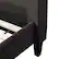 Alt View 13. CorLiving - Nova Ridge Tufted Upholstered Bed, Queen - Dark Gray.