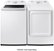 Alt View Zoom 3. Samsung - 7.2 Cu. Ft. Electric Dryer with 8 Cycles and Sensor Dry - White.