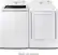 Alt View 3. Samsung - 7.2 Cu. Ft. Electric Dryer with Sensor Dry - White.