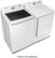 Alt View 6. Samsung - 7.2 Cu. Ft. Electric Dryer with Sensor Dry - White.