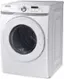 Left. Samsung - 7.5 Cu. Ft. Stackable Electric Dryer with Sensor Dry - White.