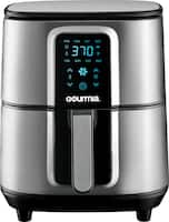 Gourmia - 7qt Digital Hot Air Fryer - Stainless Steel - Front_Zoom