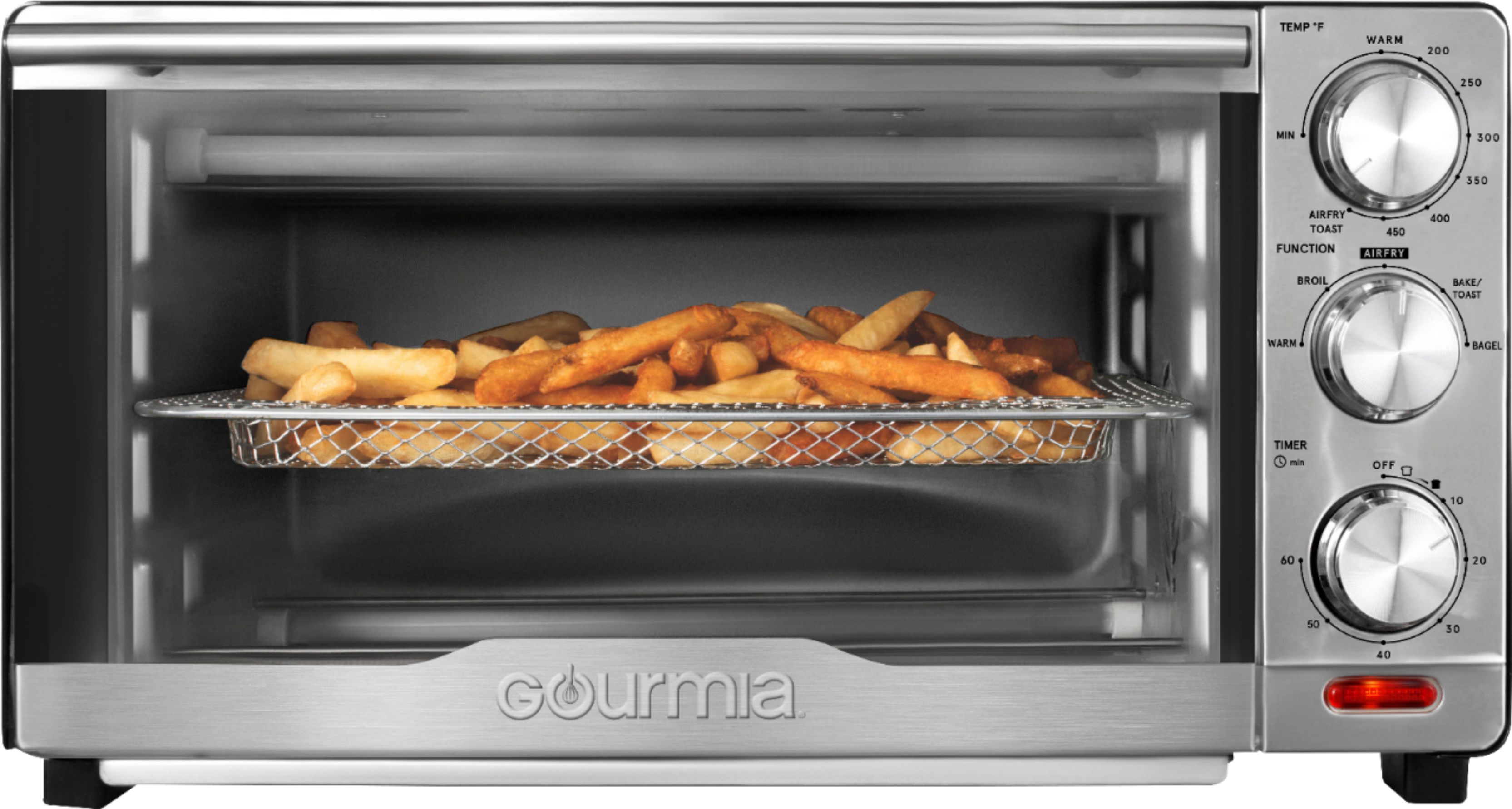 Best Buy: Gourmia Toaster Oven Stainless Steel GTF7350