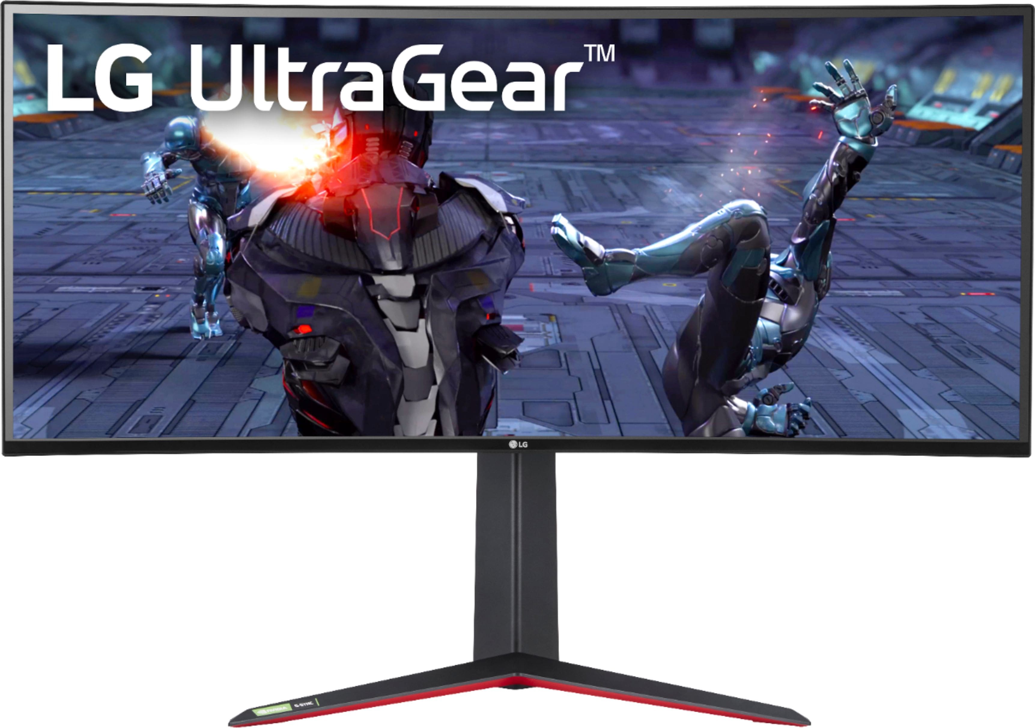 LG UltraGear QHD Monitor curvo para juegos de 34 pulgadas 34GP63A-B, VA con  compatibilidad HDR 10 y AMD FreeSync Premium, 160Hz, negro