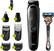 Angle. Braun - 8-in-1 Trimmer MGK5260 - Black/Grey.