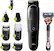 Left. Braun - 8-in-1 Trimmer MGK5260 - Black/Grey.
