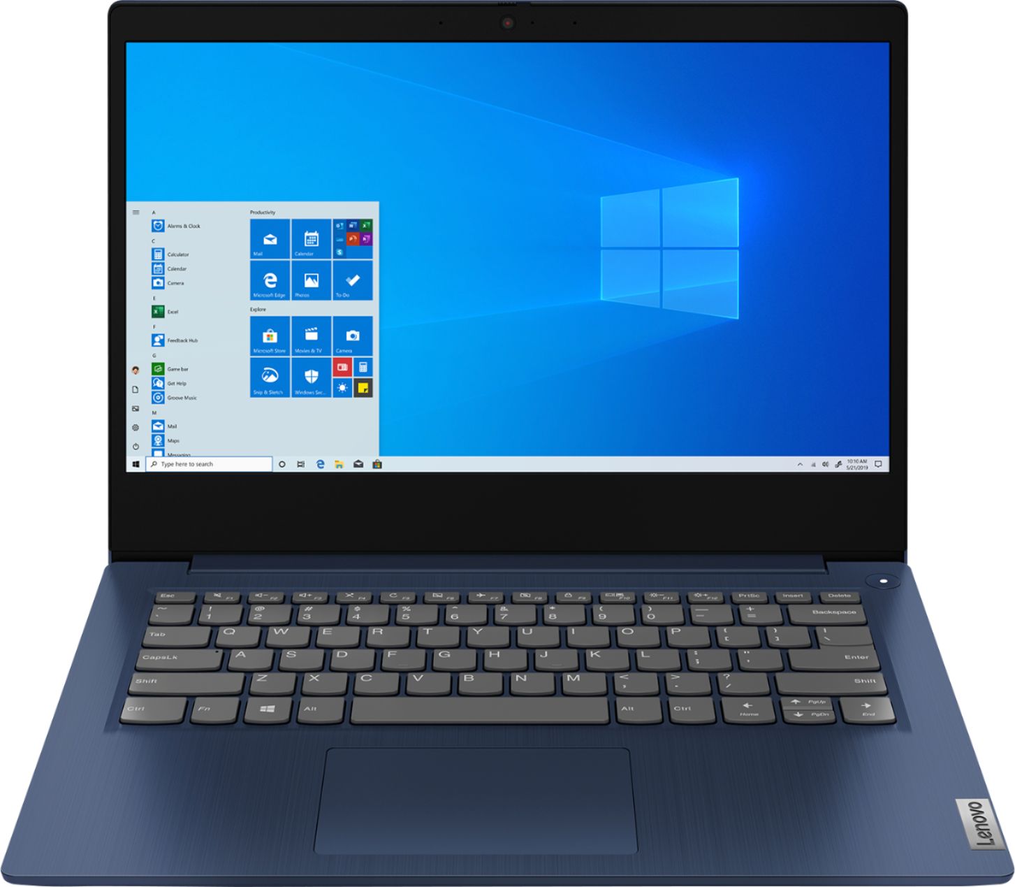 Best Buy Lenovo Ideapad 3 14 Laptop Amd Ryzen 3 3250u 8gb Memory 1tb Hdd Abyss Blue 81w0009dus