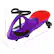 Alt View 12. Toy Time - Wiggle Car Ride On Toy – No Batteries, Gears or Pedals – Twist, Swivel, Go – Outdoor Ride Ons for Kids (Purple) - Purple/Red.