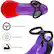 Alt View 13. Toy Time - Wiggle Car Ride On Toy – No Batteries, Gears or Pedals – Twist, Swivel, Go – Outdoor Ride Ons for Kids (Purple) - Purple/Red.