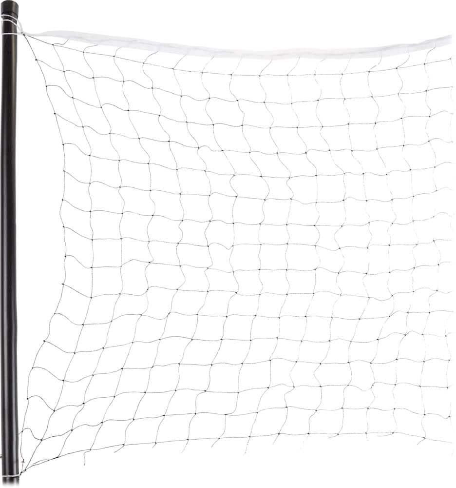 Alt View 14. Hey! Play! - Badminton Set Complete Outdoor Yard Game with 4 Racquets, Net with Poles, 3 Shuttlecocks and Carrying Case - Blue.