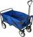 Angle. Wakeman - Folding Utility Cart - Royal Blue.