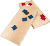 Front Zoom. Hey! Play! - Do-It-Yourself Regulation Size Cornhole Boards and Bags Set.