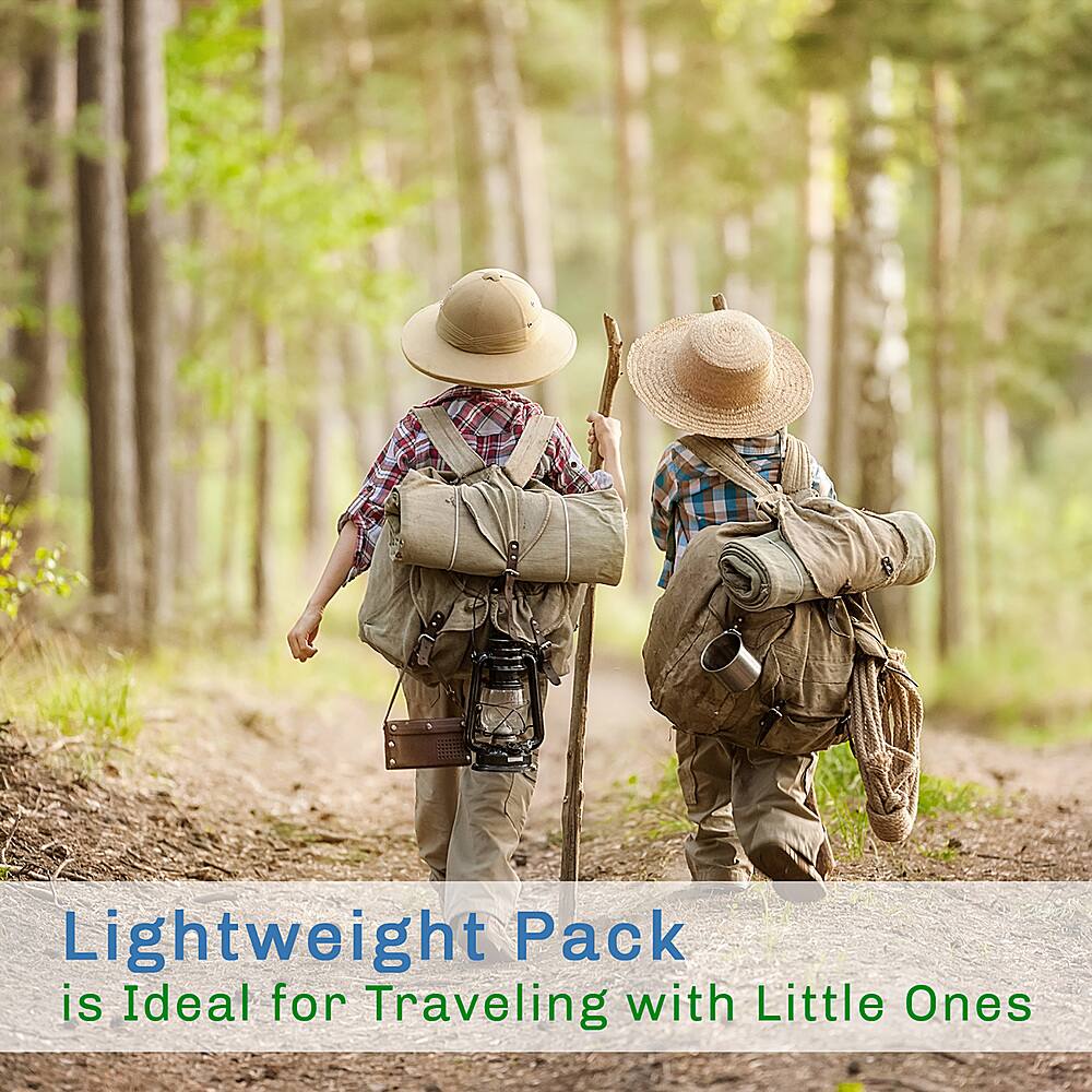 Alt View 15. Wakeman - Kids Sleeping Bag-Lightweight, Carrying Bag with Compression Straps - Neon Green/Black.