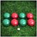 Alt View Zoom 12. Hey! Play! - Bocce Ball Set - Red/Green.