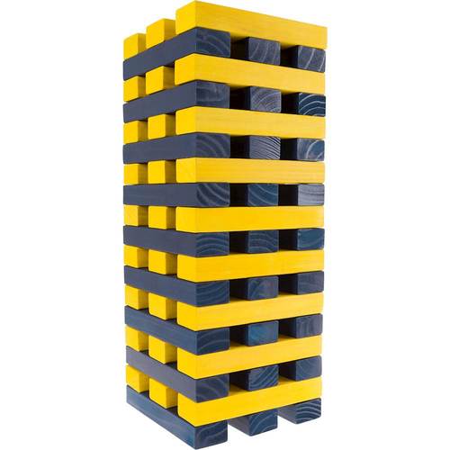 Hey! Play! - Nontraditional Giant Wooden Blocks Tower Stacking Game
