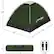 Alt View 11. Wakeman - 2-Person Pop-Up Tent - Water-Resistant Round Dome Tent for Camping, Hiking, Backpacking w/ Rainfly and Carrying Case - Green.