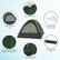 Alt View 13. Wakeman - 2-Person Pop-Up Tent - Water-Resistant Round Dome Tent for Camping, Hiking, Backpacking w/ Rainfly and Carrying Case - Green.