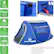 Alt View 12. Wakeman - Pop-up Tent 2 Person, Water Resistant Barrel Style Tent for Camping With Rain Fly And Carry Bag, Sunchaser 2-person Tent - Blue.