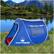 Alt View 15. Wakeman - Pop-up Tent 2 Person, Water Resistant Barrel Style Tent for Camping With Rain Fly And Carry Bag, Sunchaser 2-person Tent - Blue.