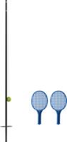 Hey! Play! - Tetherball Game Set - Front_Zoom