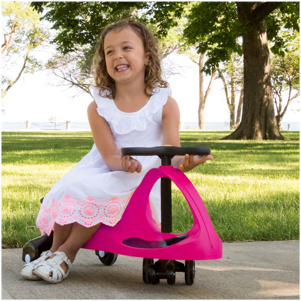 Zoom in on Alt View Zoom 11. Lil Rider - Ride-On Wiggle Car - Pink/Black.
