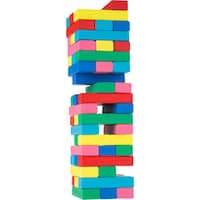 Hey! Play! - Classic Wooden Blocks Stacking Game - Front_Zoom