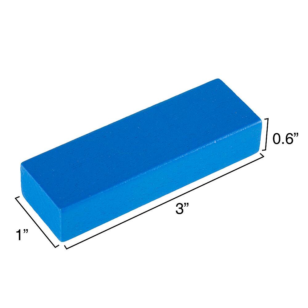 Alt View 13. Hey! Play! - Classic Wooden Blocks Stacking Game with Colored Wood and Carrying Bag for Indoor and Outdoor Play.