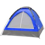 Wakeman - 2-Person Tent, Dome Tents for Camping with Carry Bag - Blue