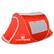 Left. Wakeman - 2-Person Pop Up Tent with Windows - Red.
