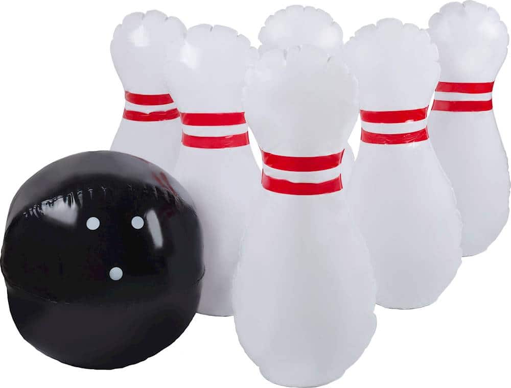 large bowling pin set