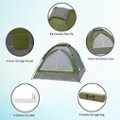 Alt View Zoom 11. Wakeman - TradeMark Two Person Tent - Green.