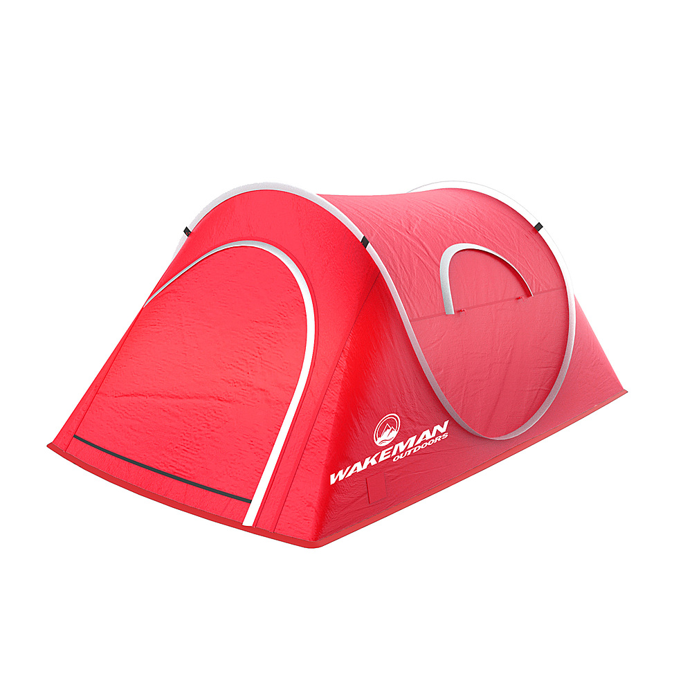 Wakeman - 2-Person Pop Up Tent - Red