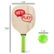 Left Zoom. Hey! Play! - Paddle Ball Set - Green, Red.