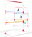 Angle. Hey! Play! - Ladder Toss Outdoor Game, Two PVC Game Sets with 6 Bolas and Carrying Case for Kids and Adults.