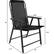 Alt View 15. Pure Garden - Suspension Folding Chair - Black.