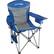 Angle. Wakeman - Heavy-Duty Camp Chair - Blue.